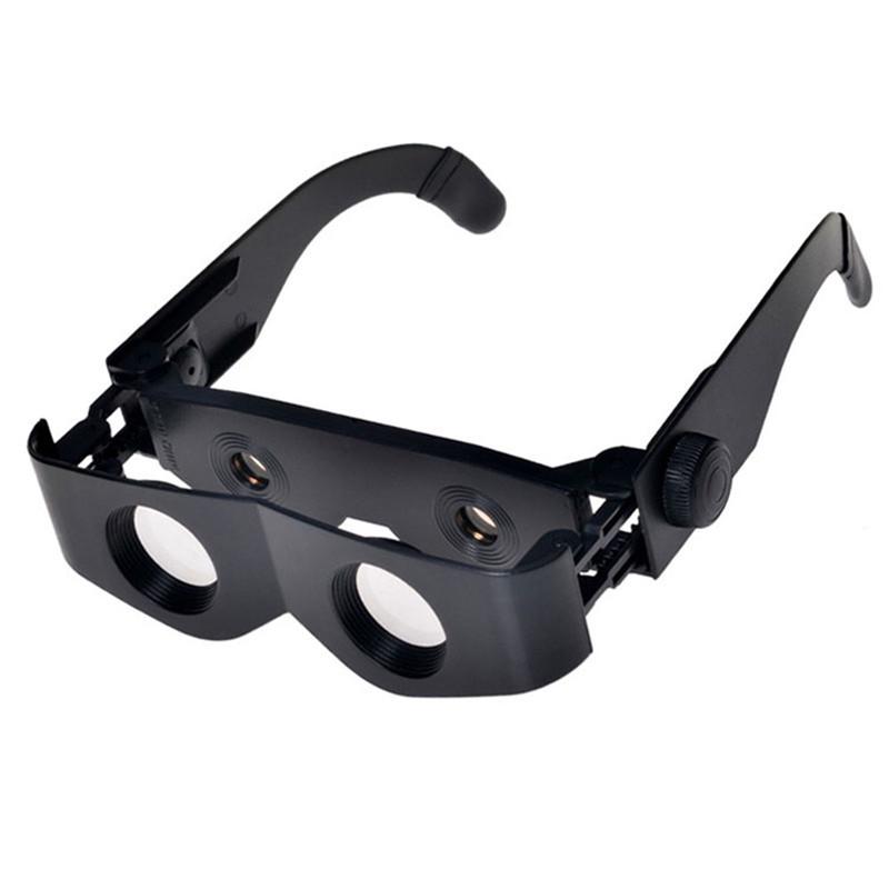 Портативные очки стиль телескоп лупа бинокль для рыбалки походов концерт