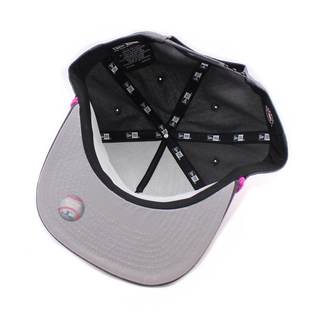 New Era Golfer Snapback New York Mets MLB City Connect Snapback Cap, Cap, Charcoal, Gray, [Used]