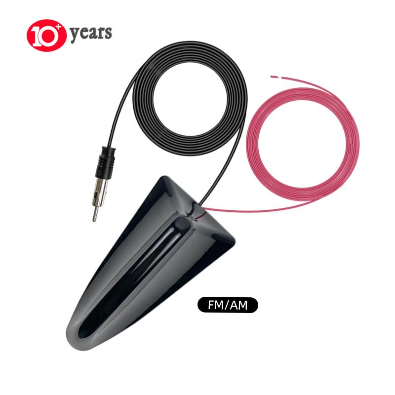 Kontec ANT-SYQ-A01 Universal Shark Fin Antenna FM AM Cover for Car Roof Decoration DAB-III/DAB-L Frequency Range