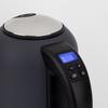 Bouilloire H.KOENIG BOE52 - Capacité 1,7 L - Température réglable 40 à 110°C - Ecran LCD - Gris mat