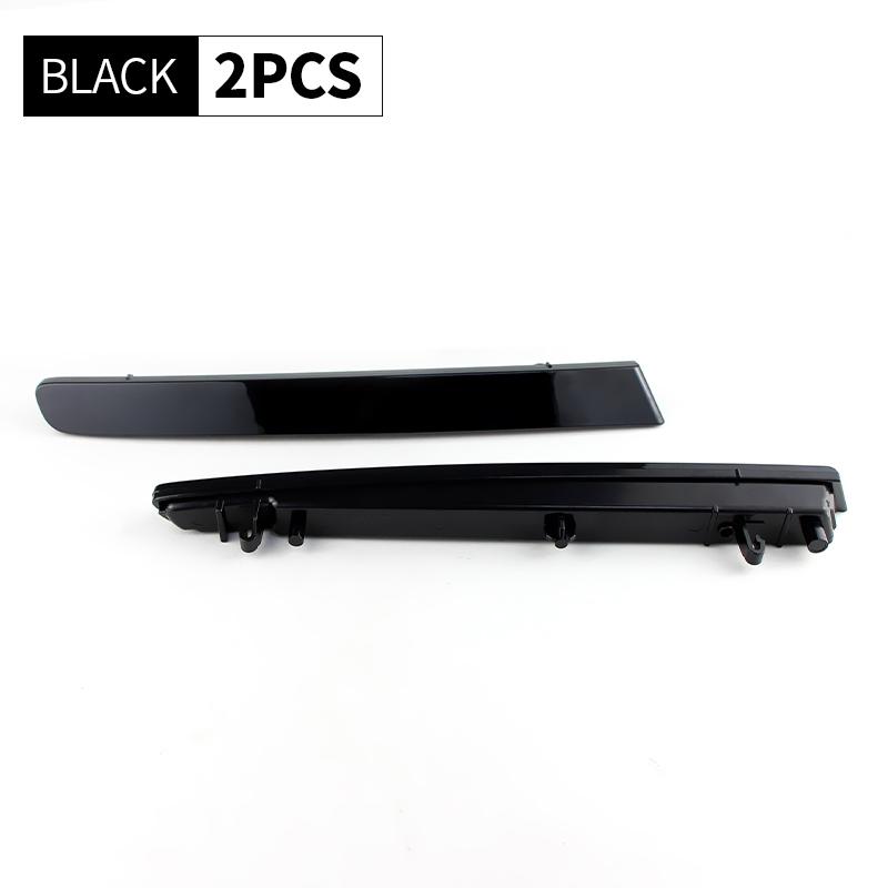 2PCS For Ford Explorer 2011 2012 2013 2014 2015 Smoked/Red Lens Car Rear Bumper Reflector Tail Brake Light Cover Shells No Bulb