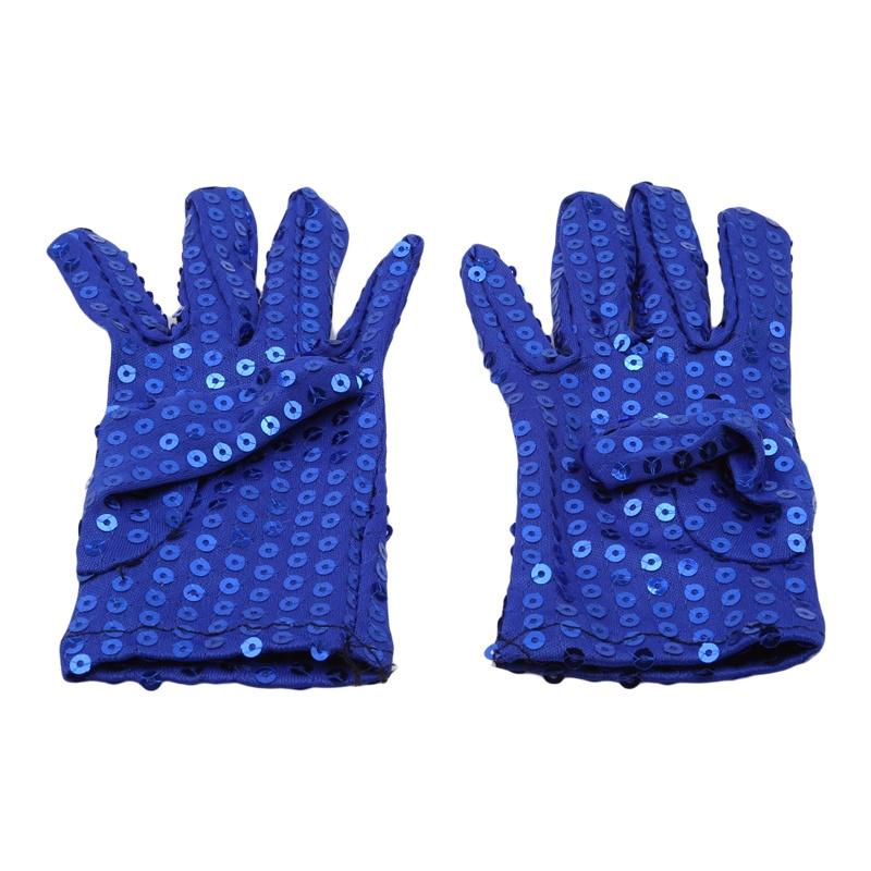 Sequined Gloves Stage Dance Gloves Children Show Dancing Gloves