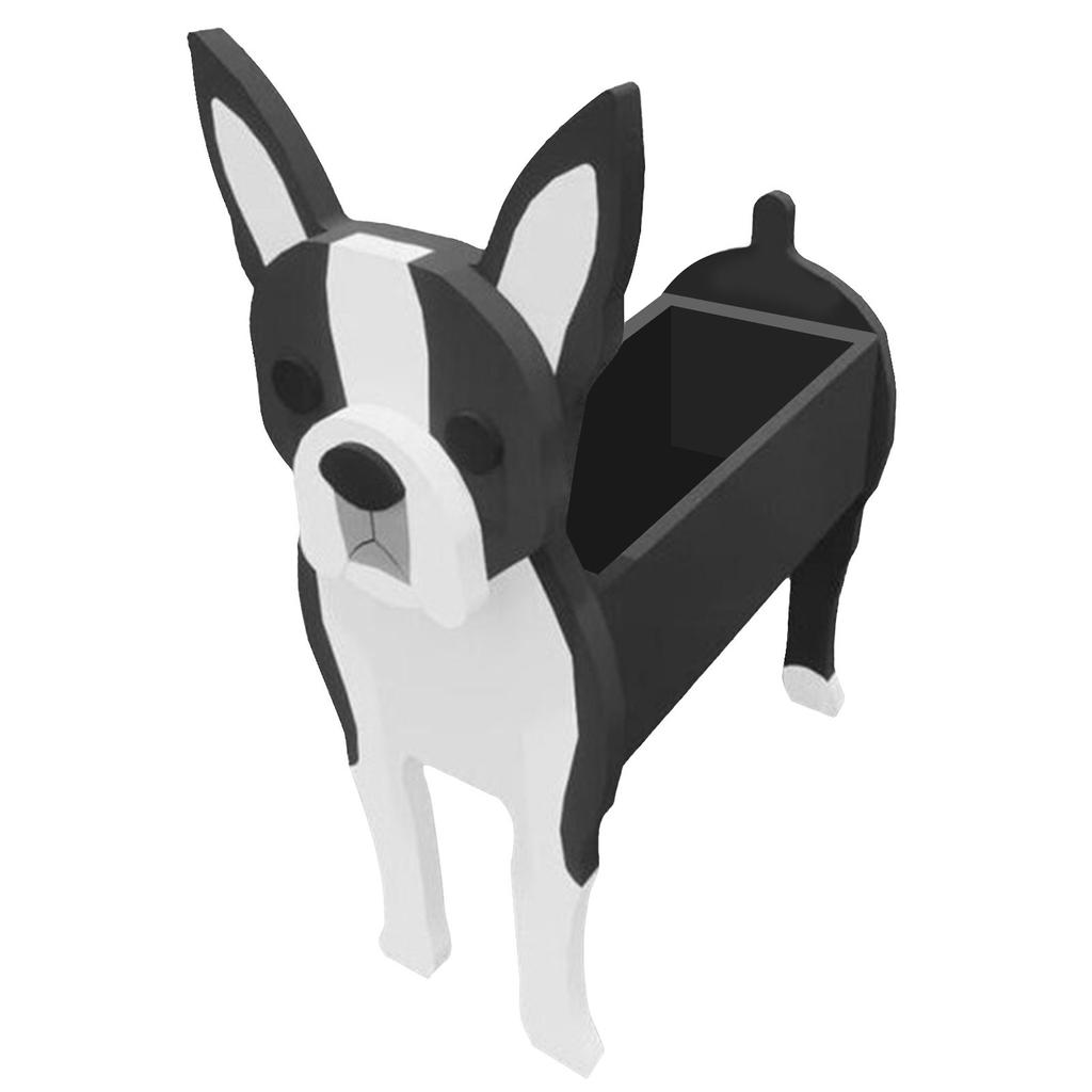 Мультфильм Животные Симпатичные Собаки Форме Горшок Растения Сад Украшенный Лабрадор Плантатор