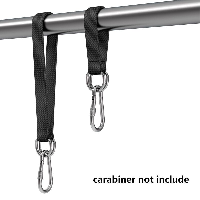 2 шт. ремни для качелей на дереве, прочный крюк, кольцо, подвесной ремень, соединительный ремень для гамака, боксерской груши, качелей, турника