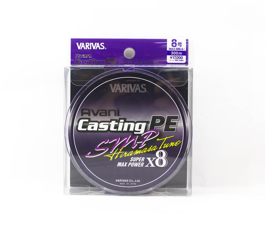 Varivas PE Line Avani SMP Hiramasa Tune Casting 300 м PE 8 120 фунтов (7280)