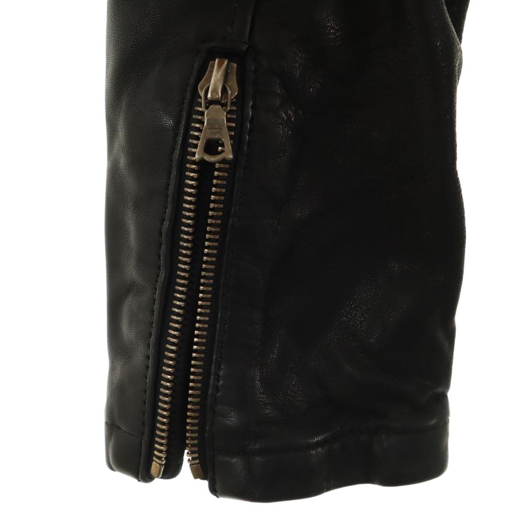 MACPHEE Кожаная куртка-косуха из овчины 36 черный Tomorrowland Женская Б/У