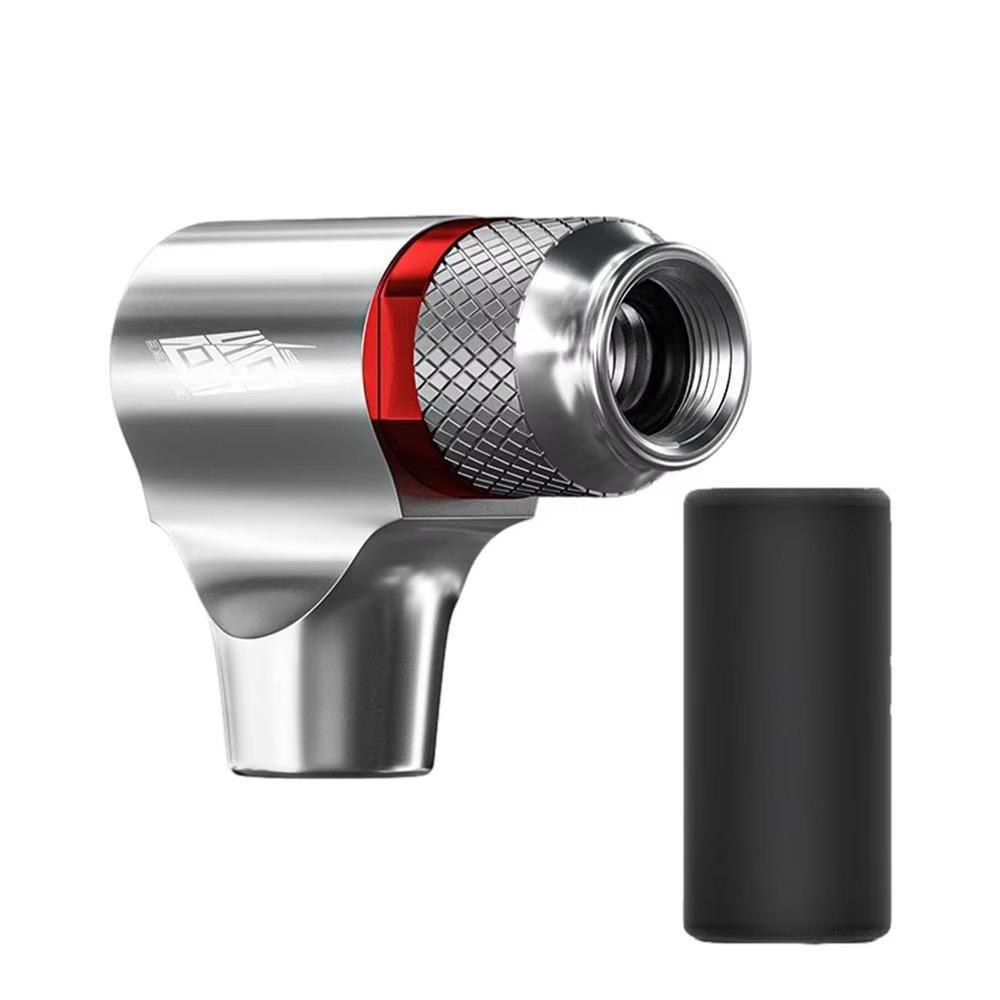 Aluminum Zinc Zinc Alloy Bike Pump Inflator Presta Valves Inflation Mouthpiece Rust-proof CO2 Mini Pump MTB