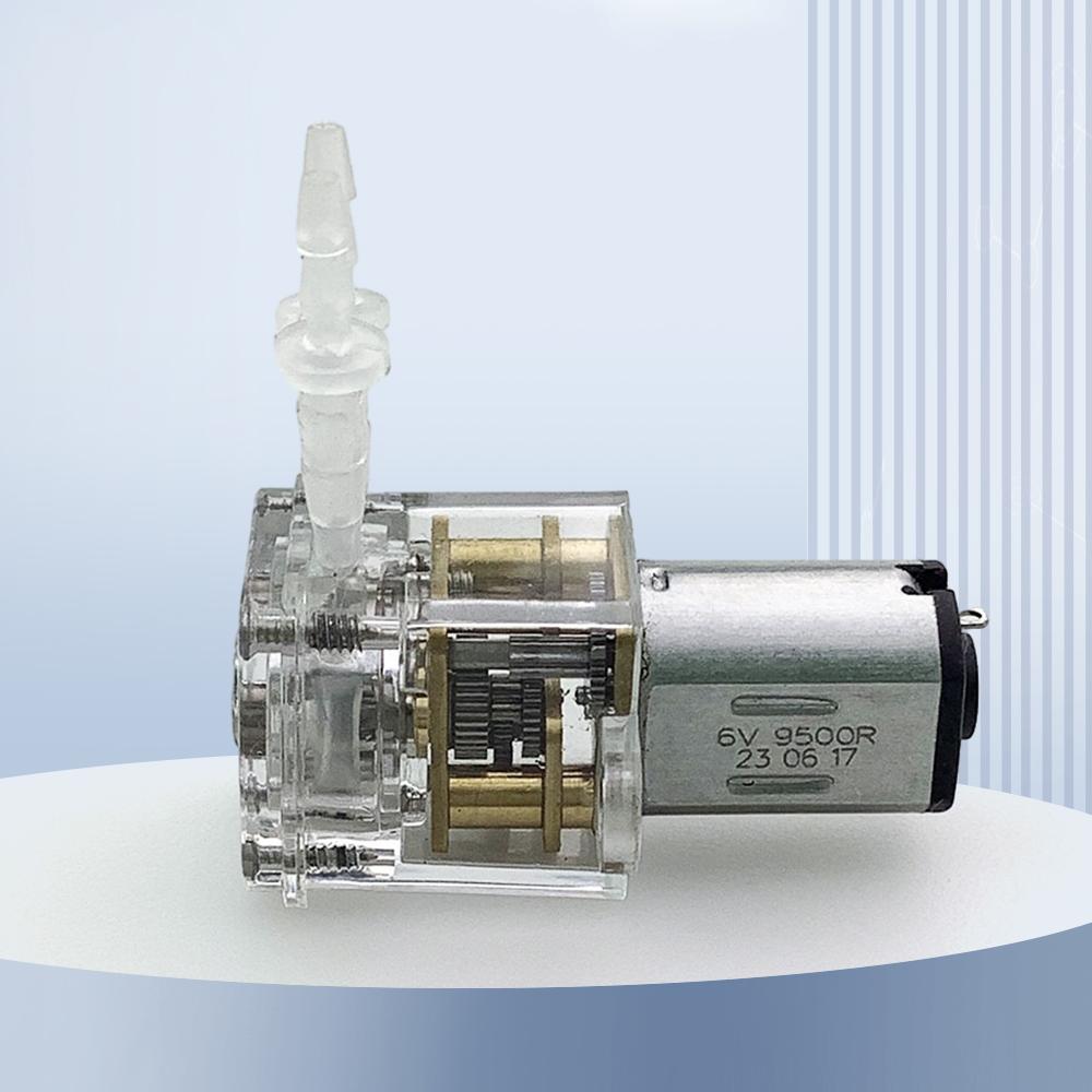 GROTHEN Peristaltic Pump Dosing Pump Mini Pump Liquid Self-priming Water Pump Silicone Tube for