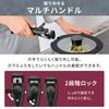 IRIS OHYAMA Frying Pan Set with Diamond Coated Removable 3 Metallic Brown 12-Piece Pans, Induction/Gas Compatible, Handles, Lightweight, Colors,