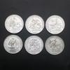 6pcs Set African Burundi Treasure Bird Coin Foreign Coin World Coin Foreign Coin Collection