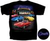 Corvette Showroom Black America'S Sports Car Chevy C1 C2 C3 C4 C5 Unisex T-Shirt