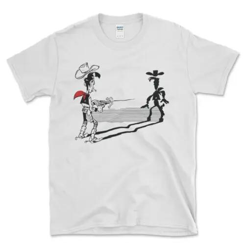 2025 New Model Neu Luckyschneller Als Sein Schatten Mnner Geschenk Tshirt