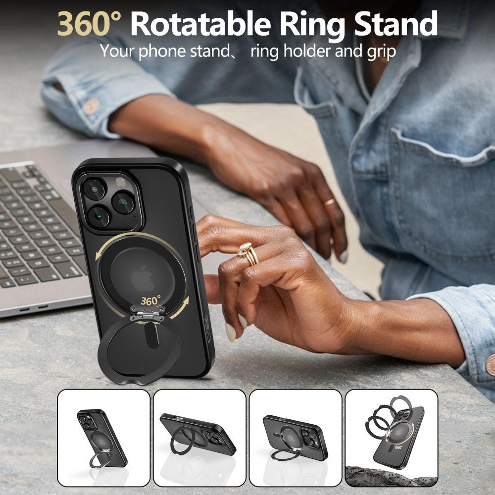 Tech-Protect Magring Magsafe Iphone 16 Pro Matte Black