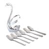 Talos 1/7 шт. из нержавеющей стали в форме лебедя, держатель для хранения посуды, вилка, ложка, столовые приборы