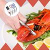 Набор инструментов из сплава для морепродуктов с мешочками для хранения для крабов, лобстеров, раковин, для подготовки, обработки и подачи
