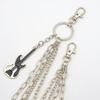 Многослойный металлический кулон-гитара Цепочка на штаны Хип-хоп Брелок на пояс Джинсовая цепочка Женские Модные Ювелирные Аксессуары Подарки