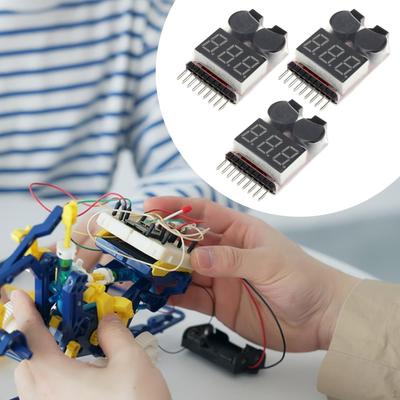 Тестер батареи 1-8S, сигнализация низкого напряжения, высокопроизводительный тестер аксессуаров