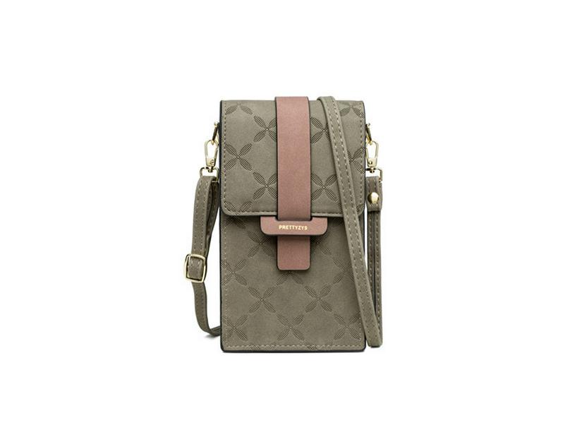 Маленькая квадратная сумка на одно плечо Prettyzys Pureti Retro - универсальная сумка для мобильного телефона через плечо