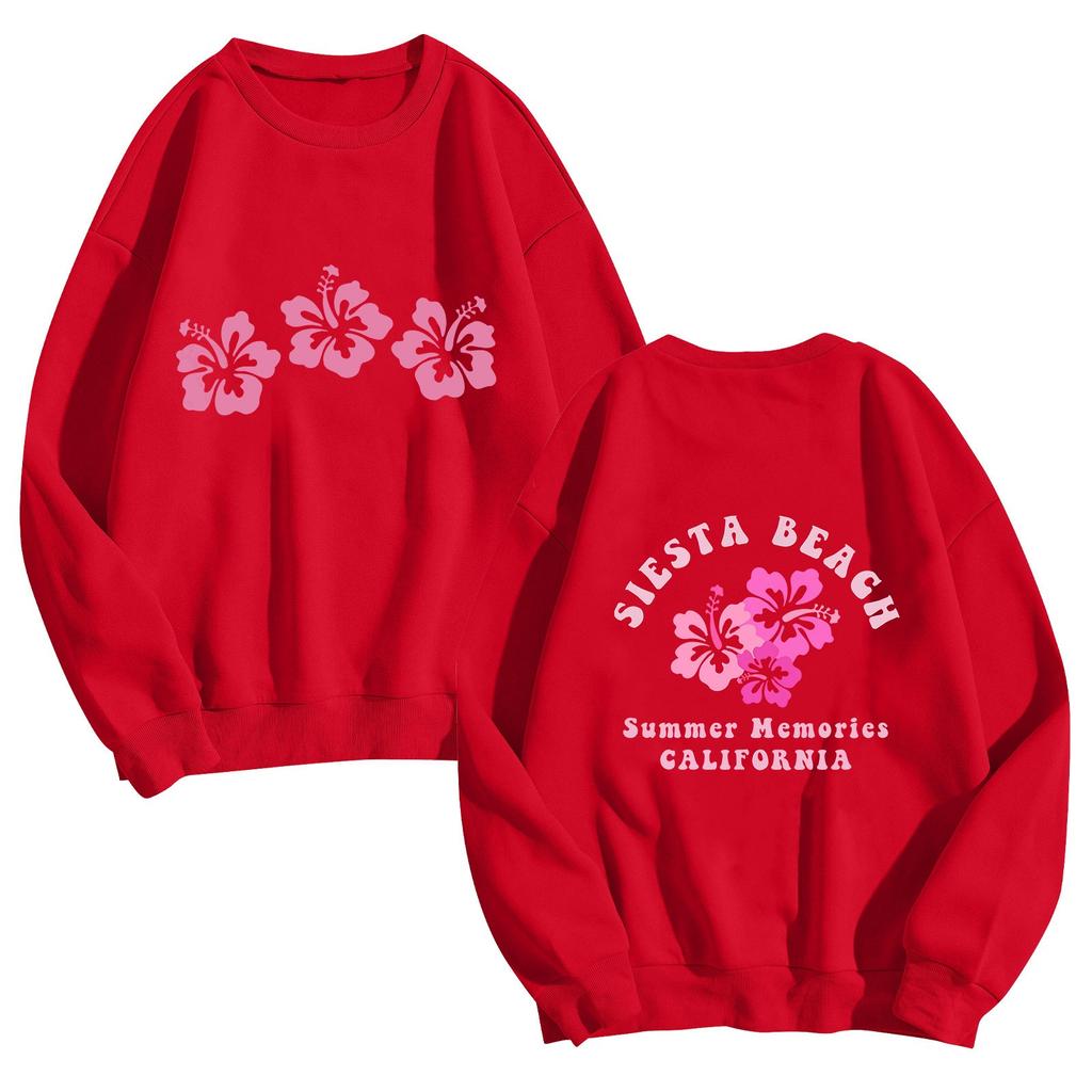 Женская мода повседневная однотонная блузка с длинным рукавом и круглым вырезом