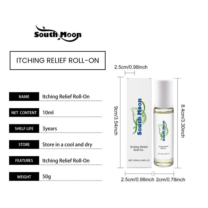 Itch Relief Roll On For Mosquito Bites Quick Soothing Safe For Kids Easy Apply Balm For Outdoor Travel Sports