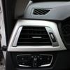 Для BMW 3 серии F30 2013 - 2018 Вентиляционная решетка кондиционера, рамка панели регулировки, наклейка, аксессуары для интерьера