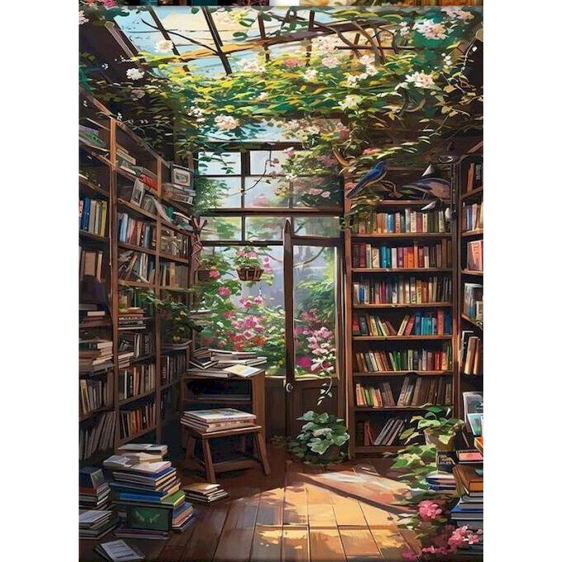 GATYZTORY Diy Painting By Numbers Flower Book Landscape Coloring By Numbers Artwork Diy Gift Paint Kit On Canvas Paint Set