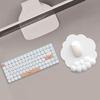 Эргономичная клавиатура, подставка для запястий, коврик для мыши в форме облака, нескользящий силиконовый настольный коврик для мыши, офисный ковер для мыши, браслет, мягкая поддержка
