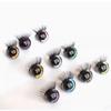 12mm Glitter Crystal Eyes 10 Colors Eyes with Eyelash High Quality Eyes Crafts  Doll Accessories
