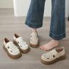 Ретро белые французские туфли-лодочки Мэри Джейн женские новые летние с мелким вырезом, круглым носком, универсальные с юбкой, одинарные туфли