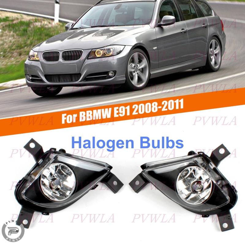 Fog Lamp With LED Bulbs For BMW E90 E91 328i 335i 2009 2010 2011 Car Front Bumper Fog Light Driving Light63177199893 63177199894