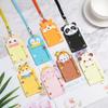 Multi Colored Badge Protector Cover Cute Animal ID Card Pouch Card Holders Name Card Card Sleeve