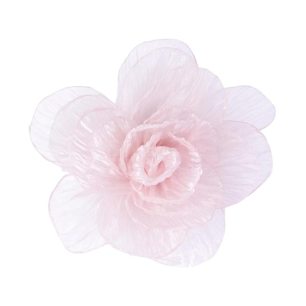 Handmade Oversized Yarn Flower Fairy Style Flower Corsage Elegant Dress Pin  Women