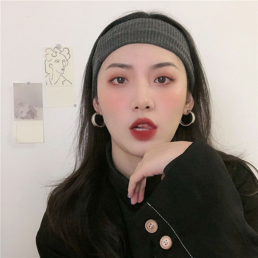 Tube Fashion  Accessories Round Circle Large Drop Earrings Dangle  Earrings Jewelry Hoop Earrings