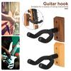 Wall Mount Guitar Hook with Screws Rotatable High Density Sponge Wrapped Electric