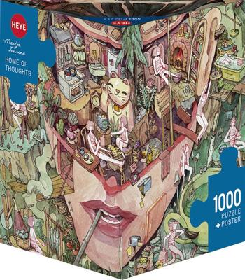 Пазл HEYE на 1000 деталей Мария Тюрина: Дом Мыслей, 50 x 70 см, 2991