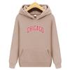 Chicago Men Hoodie Fashion Oversize Hoodies Women Pocket Long Sleeve Hoodies Clothing Chicago Sweatshirt Women Sweatshirts