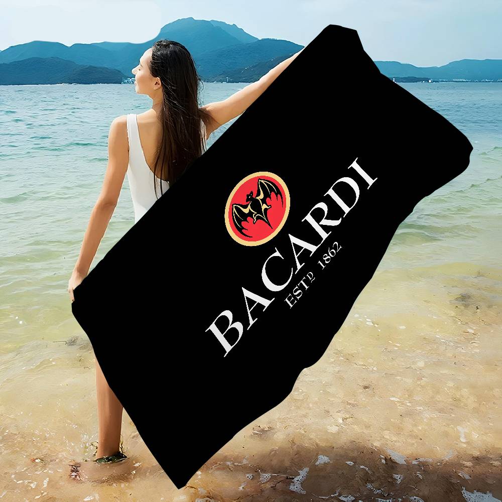 Микрофибровое пляжное полотенце Bacardis Beer, впитывающее, быстросохнущее, мягкое, для йоги, плавания, курорта, альпинизма