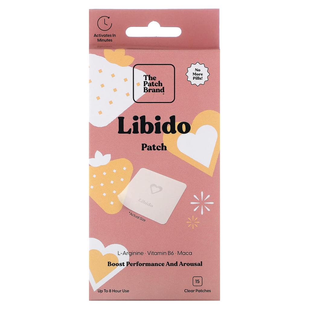 The Patch Brand Libido Patch, 15 Clear Patches