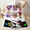 Digital Circus Blanket Ultra-Soft Suitable for Livingroom Office Couch for All Occasions Digital Print Ideal Gift for Friends Family Couples Picnic