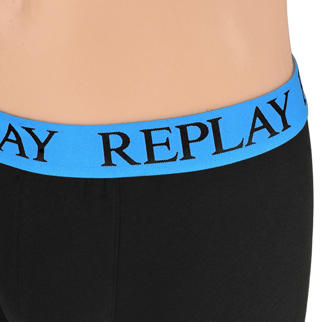 Replay Men' Boxer Shorts Set of 12 Cotton Color BM333 Logo Size