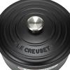 Le Creuset SIGNATURE Фирменная круглая кокотница 22 см Круглая кокотница Черный матовый черный Кастрюля Новая жизнь [Le Creuset] С двумя ручками [Товар]