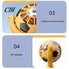 Multi-speed Handheld Fan Soccer Neck Fan, Portable Mini with Lanyard, Soft Breeze Football Shape Cooling for Outdoor Sports, Gift