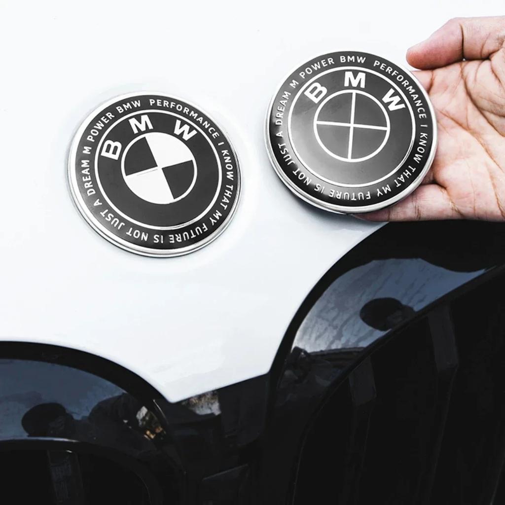7 шт. Эмблема-значок на капот, переднюю и заднюю часть багажника для BMW, издание к 50-летию E36 E46 E53 E90 E60 E93 E87 G01 G20 X3 X5 F30 F20