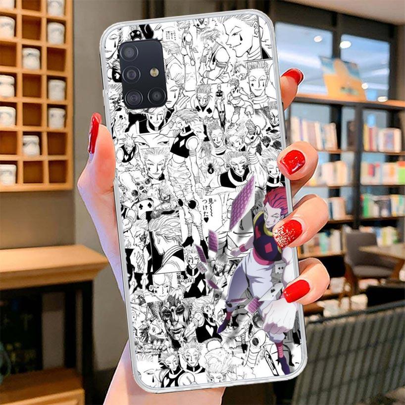 Чехол для телефона с изображением Аниме Hunter X Для Samsung Galaxy A12 A22 A32 A52 A72 A02S Чехол для телефона Note 20 Ultra 10 S10 Plus A51 A71 A50S A2