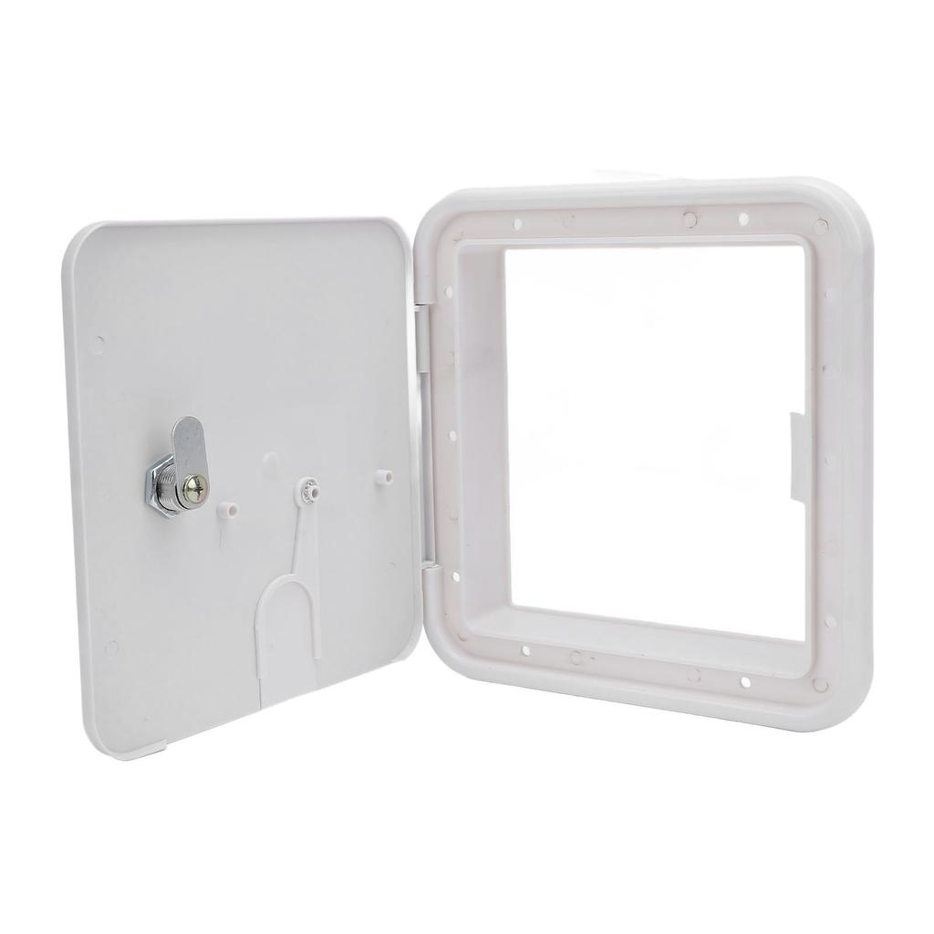 Крышка люка для шнура питания прицепа RV, дверной замок отсека для хранения электрического кабеля с 2 ключами