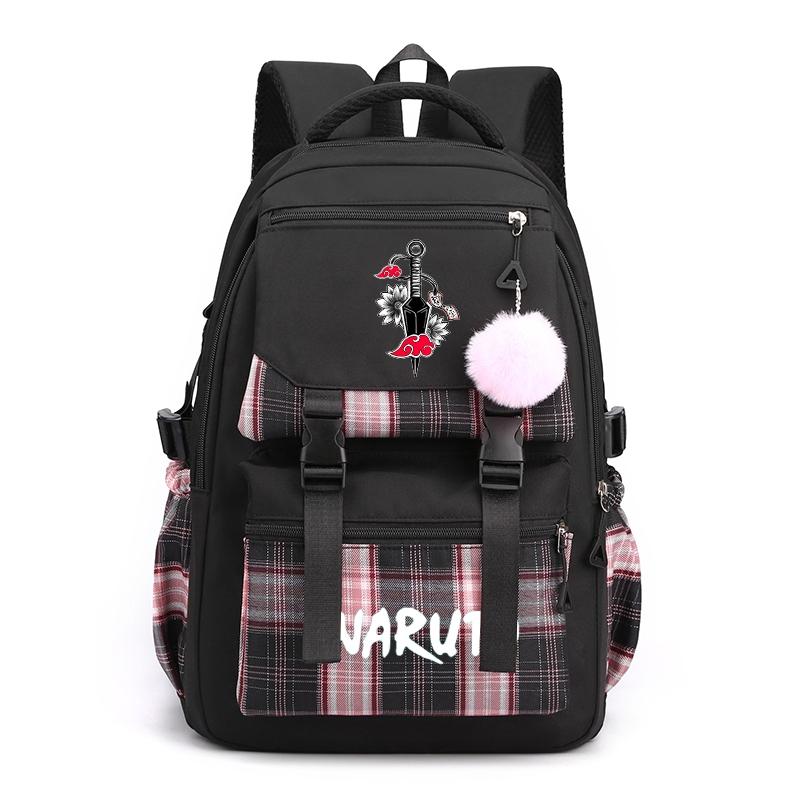 Рюкзак «Наруто» в стиле аниме для подростков, школьный рюкзак для девочек и мальчиков, студенческий детский рюкзак для ноутбука, сумка для книг для мужчин и женщин, дорожная сумка для отдыха