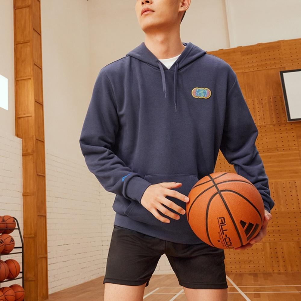Adidas Worldwide Hoops Hoodie Мужские толстовки с капюшоном Темно-синие IM4617
