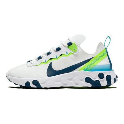 Женские кроссовки React Element 55 'Sea Green Volt' BQ2728-102