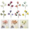 Long Branch Artificial Dahlia Flower 64cm Length Hydrangea Flower Silk Flower  Wedding Decorations
