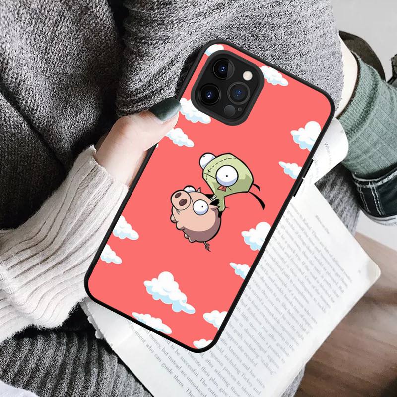 Чехол для телефона YNDFCNB Invader Zim для iPhone 11 12 13 Mini Pro Max 8 7 6 6S Plus X 5 SE 2020 XR XS Funda Case